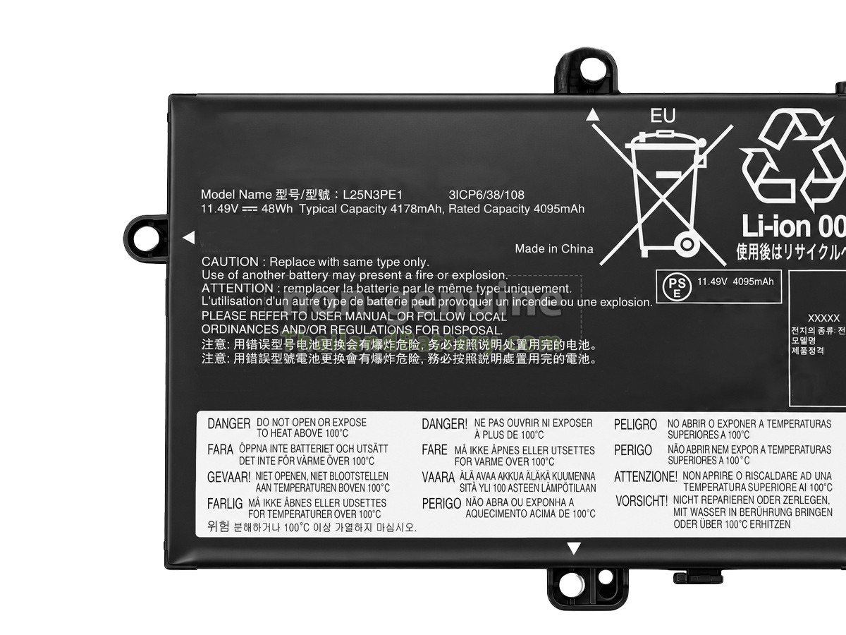 แบตเตอรี่สำหรับ Lenovo THINKBOOK 14 G9 AHP-21V0002EPE