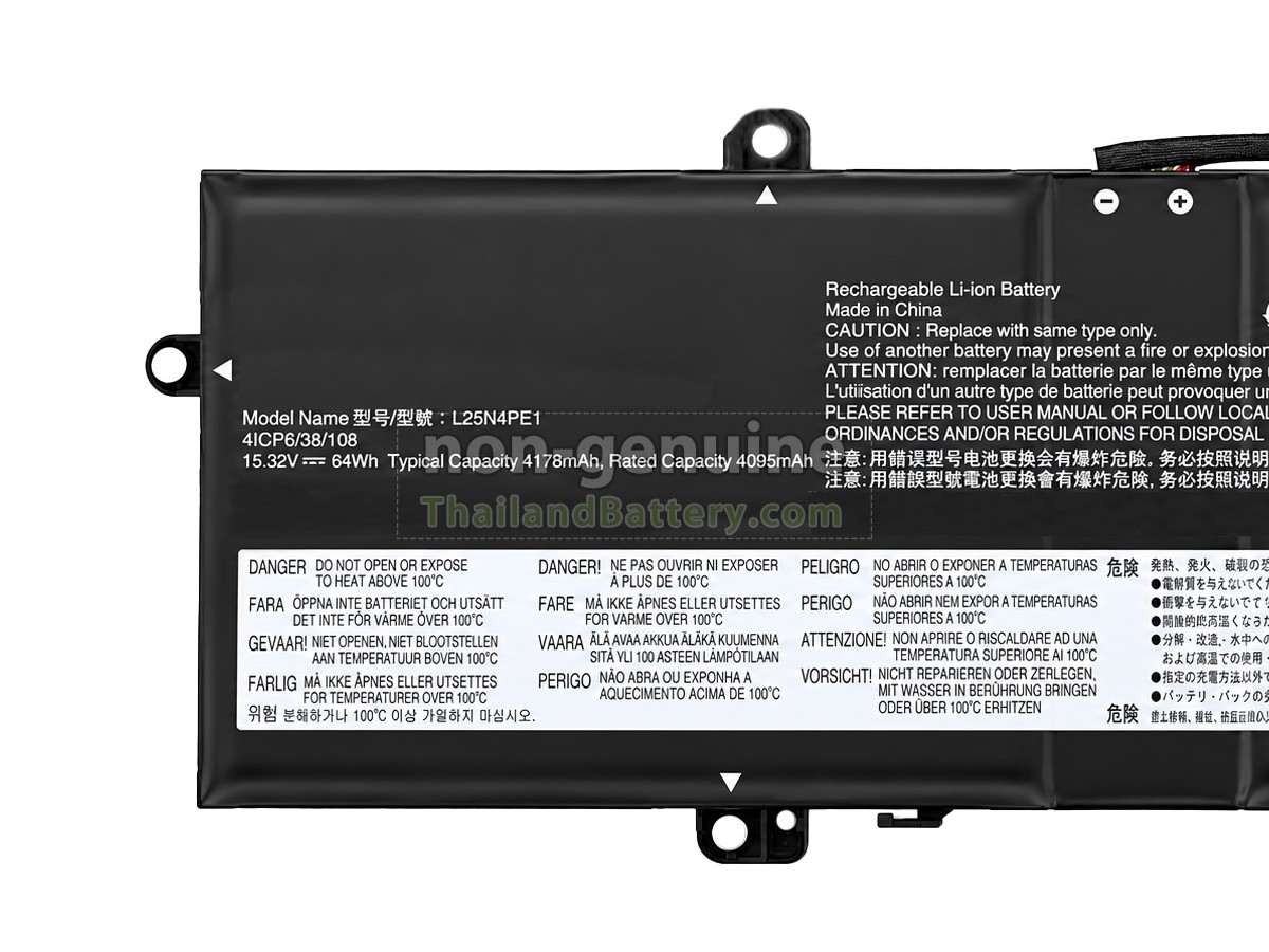 แบตเตอรี่สำหรับ Lenovo THINKBOOK 14 G9 IPL-21UX000AKR