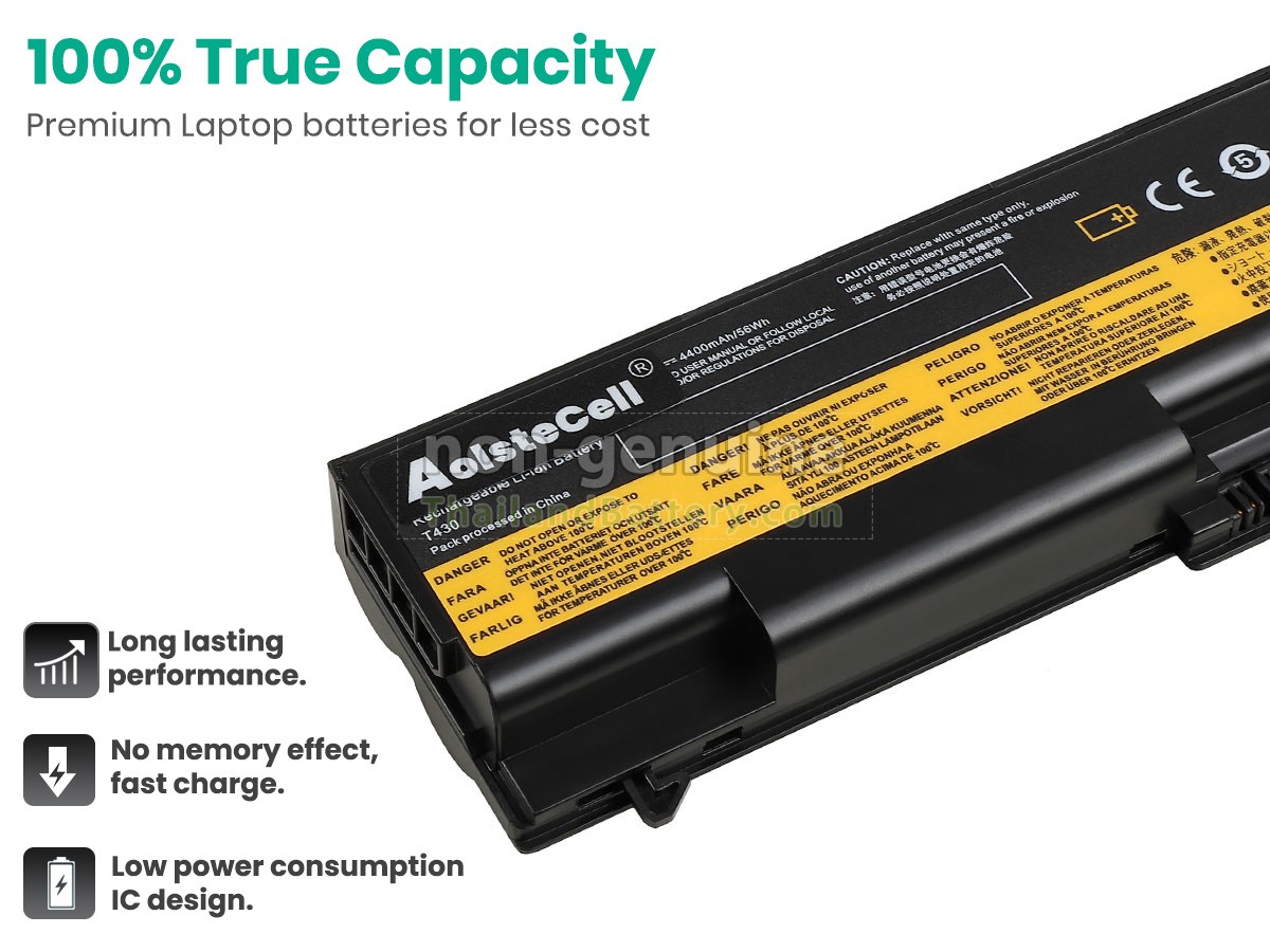 แบตเตอรี่สำหรับ Lenovo ThinkPad EDGE E40 0199