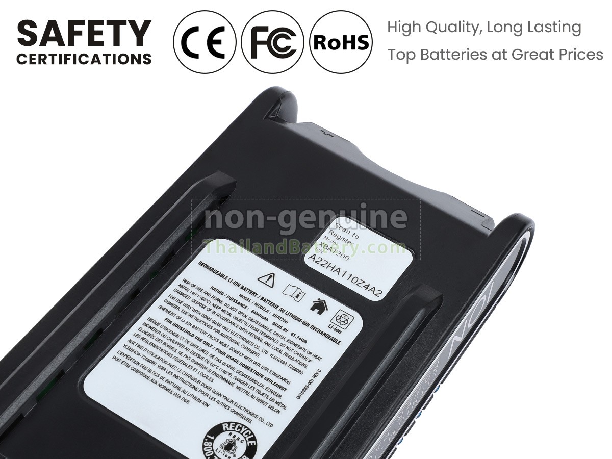 แบตเตอรี่สำหรับ Lenovo XBAT200