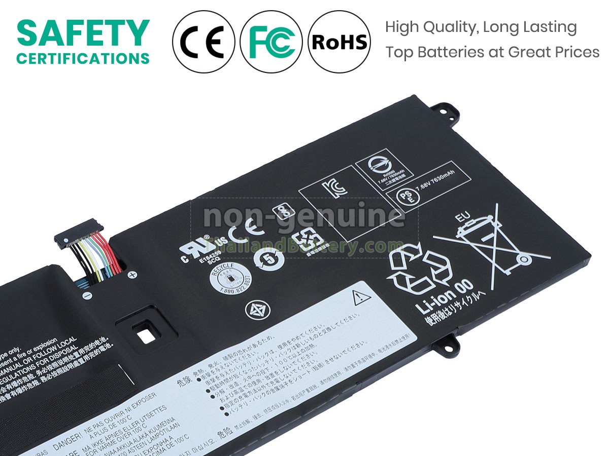 แบตเตอรี่สำหรับ Lenovo YOGA C940-14IIL-81Q900C2DS