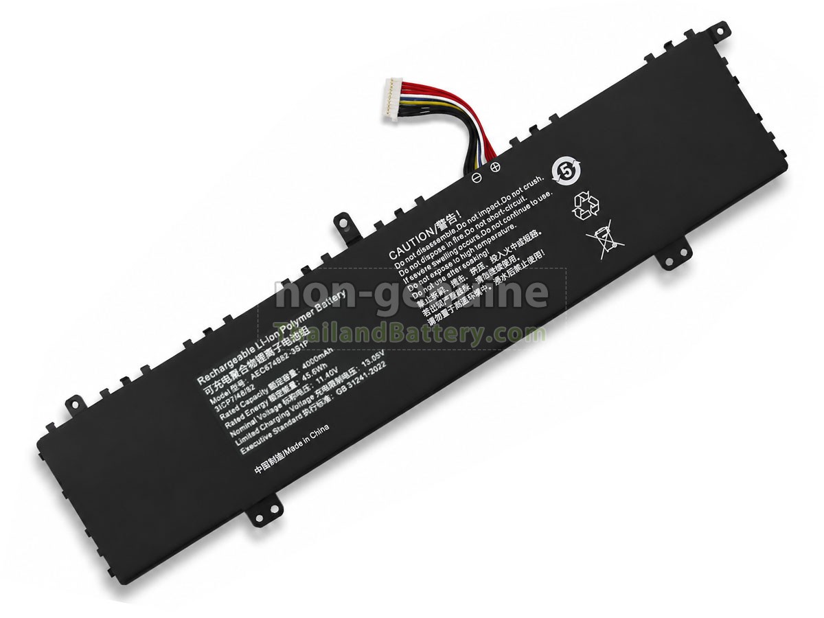 แบตเตอรี่สำหรับ Mechrevo AEC674882-3S1P