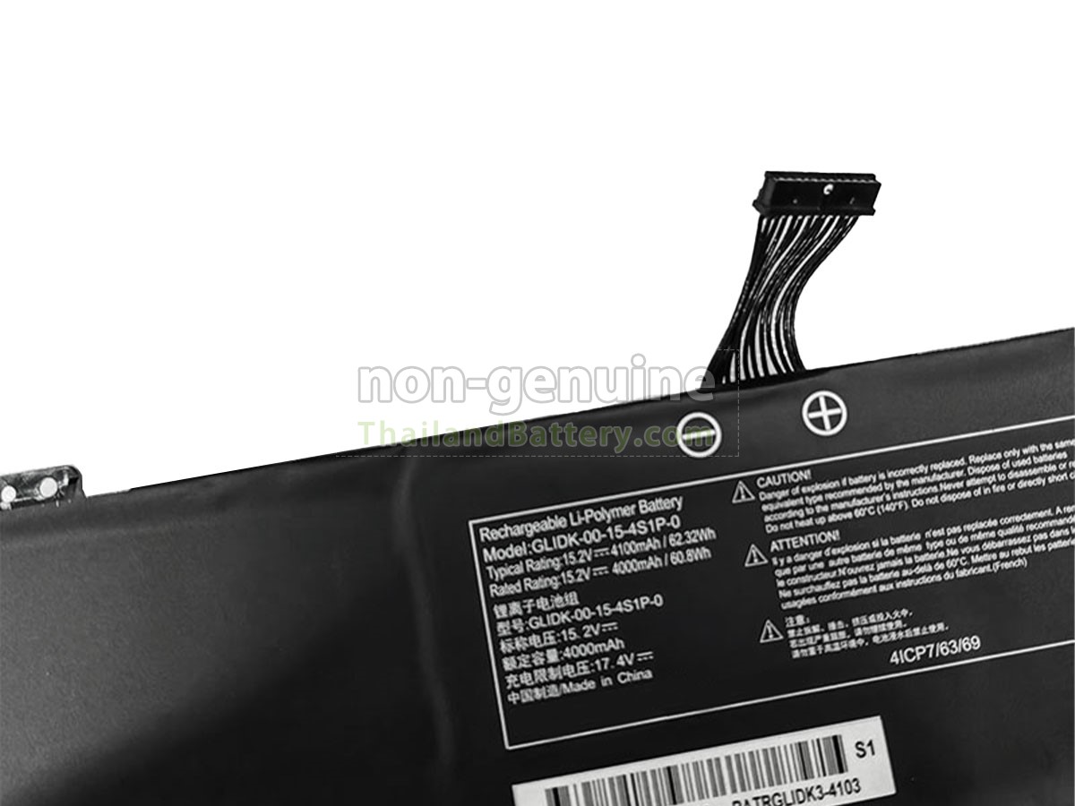 แบตเตอรี่สำหรับ Mechrevo GLIDK-00-15-3S2P-0