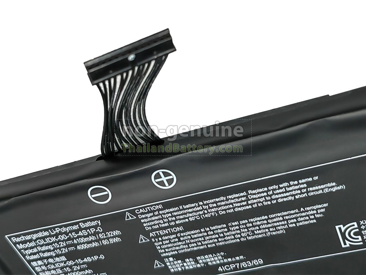 แบตเตอรี่สำหรับ Mechrevo GLIDK-00-15-3S2P-0