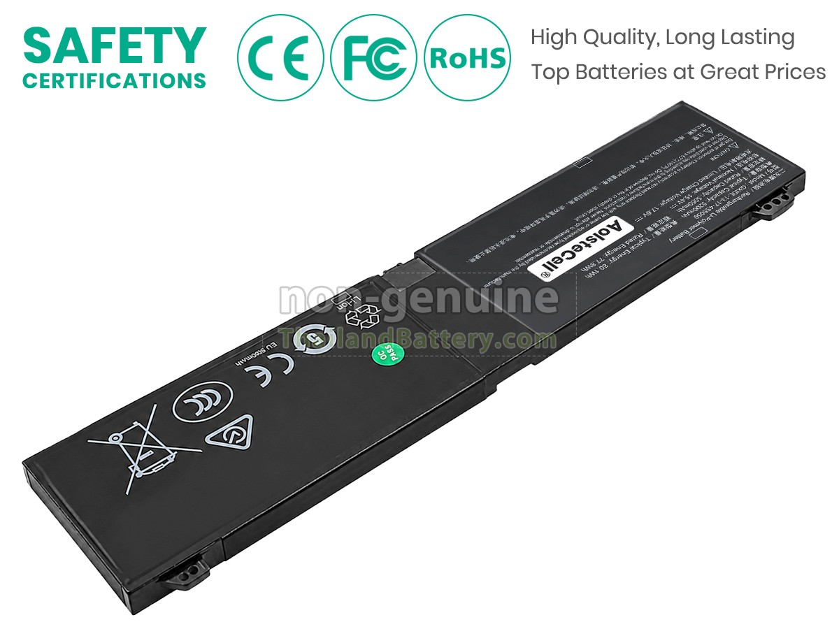 แบตเตอรี่สำหรับ Mechrevo AURORA X