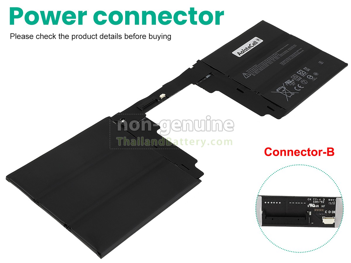 แบตเตอรี่สำหรับ Microsoft Surface BOOK2 KEYBOARD