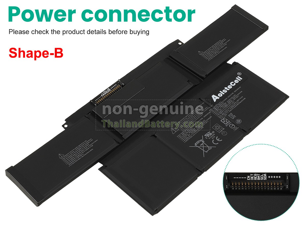 แบตเตอรี่สำหรับ Microsoft Surface LAPTOP STUDIO 1943