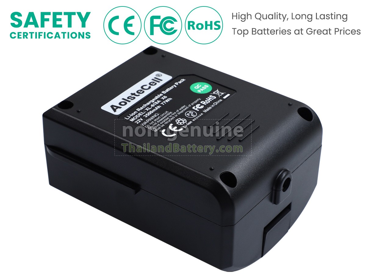 แบตเตอรี่สำหรับ Moosoo XL-618A