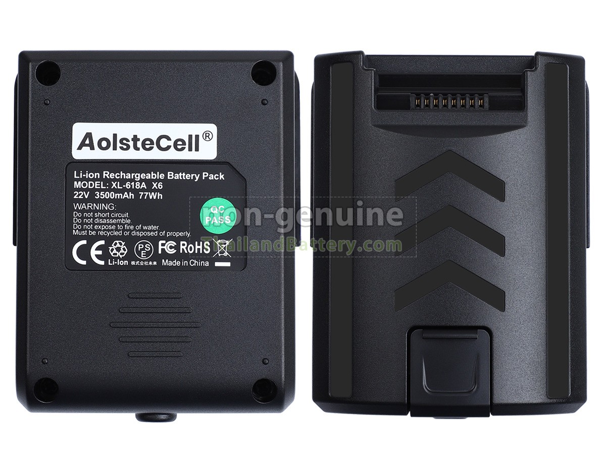 แบตเตอรี่สำหรับ Moosoo XL-618A