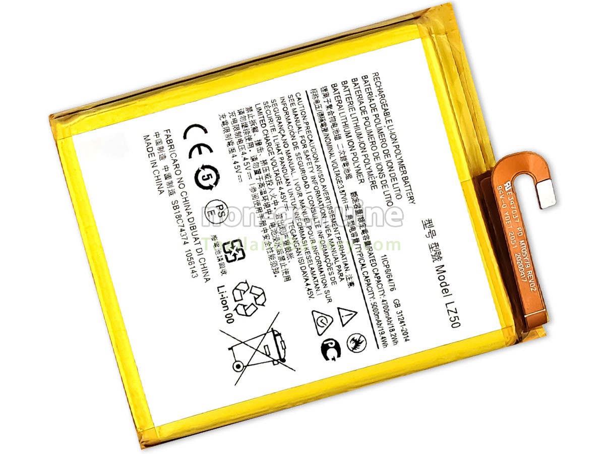 แบตเตอรี่สำหรับ Motorola LZ50