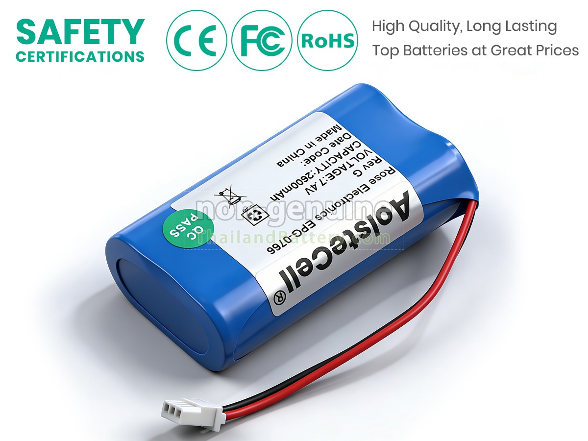 แบตเตอรี่สำหรับ Natus Algo EPG-0766-REV E