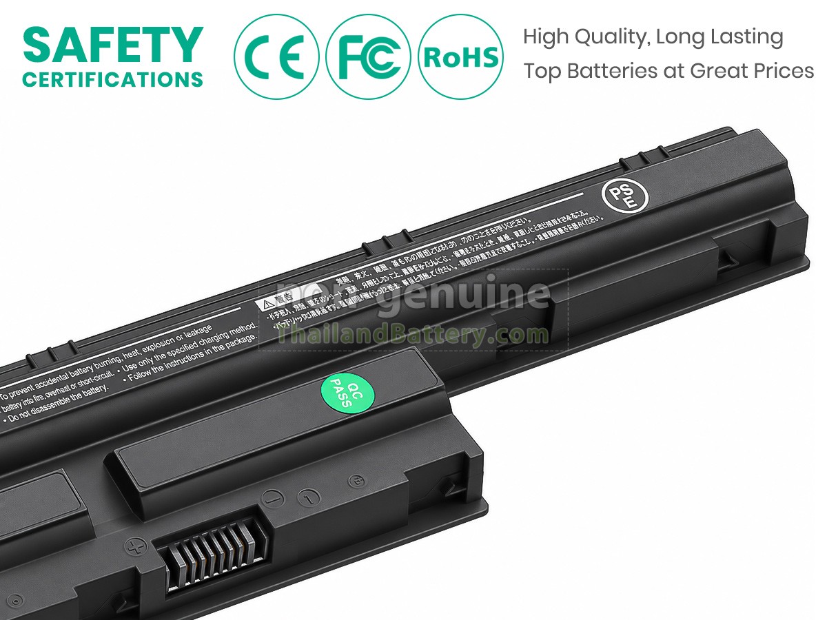 แบตเตอรี่สำหรับ NEC PC-LS150/L