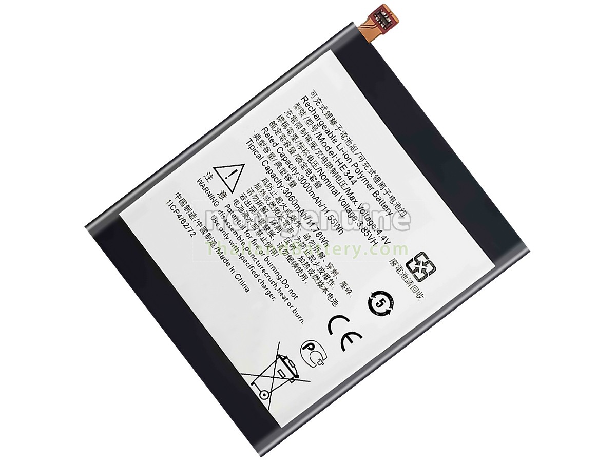 แบตเตอรี่สำหรับ Nokia HE344