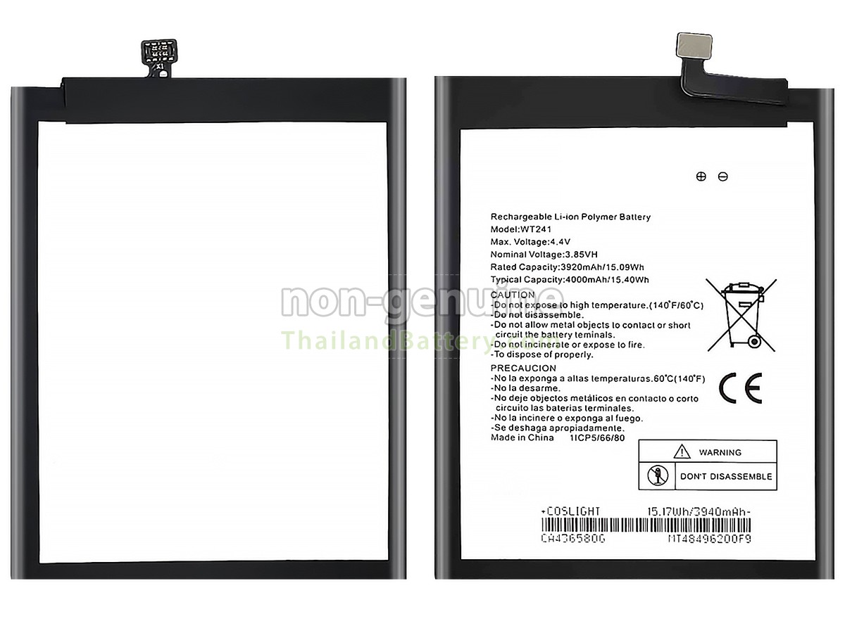 แบตเตอรี่สำหรับ Nokia 3V TA-1153