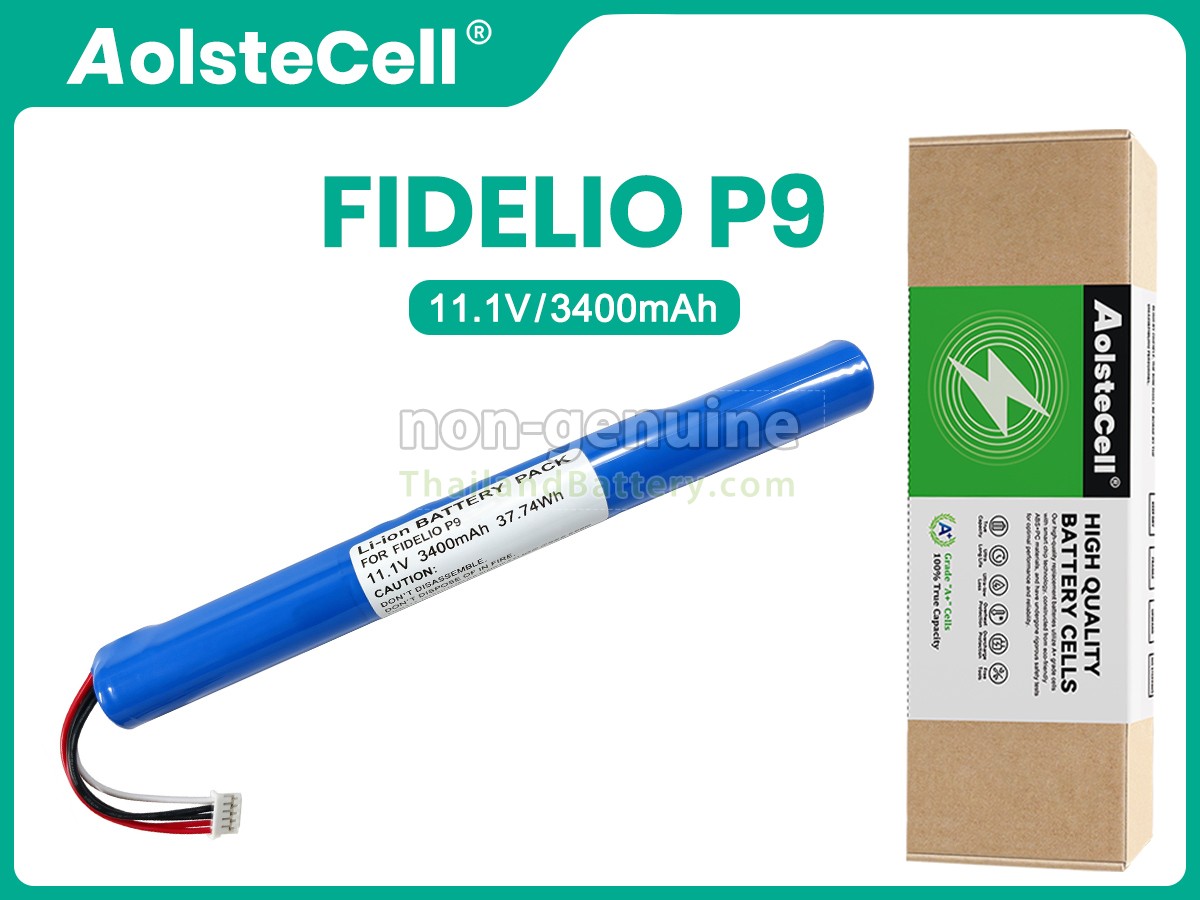 แบตเตอรี่สำหรับ Philips FIDELIO P9