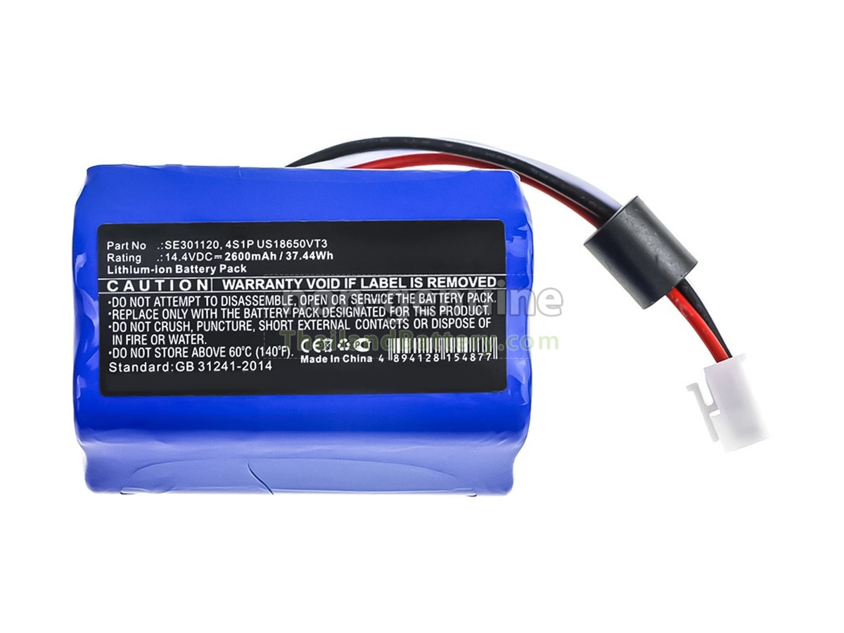 แบตเตอรี่สำหรับ ResMed 4S1P US18650VT3