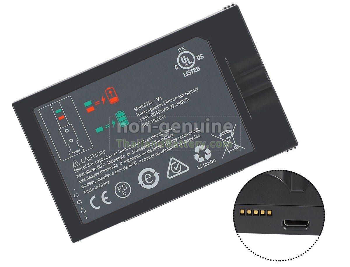 แบตเตอรี่สำหรับ Ring DOORBELL 4 WIRELESS DOORBELL WITH CAMERA