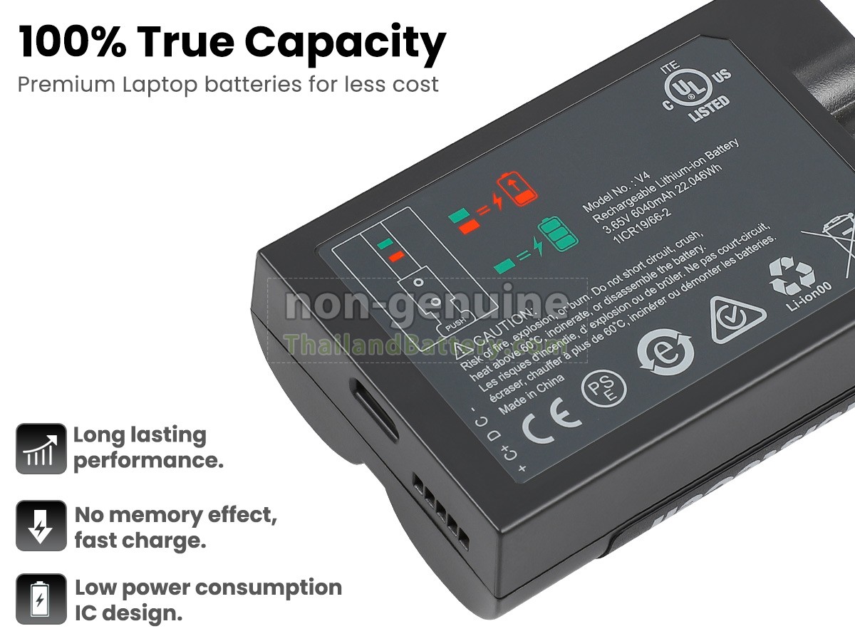 แบตเตอรี่สำหรับ Ring DOORBELL 4 WIRELESS DOORBELL WITH CAMERA