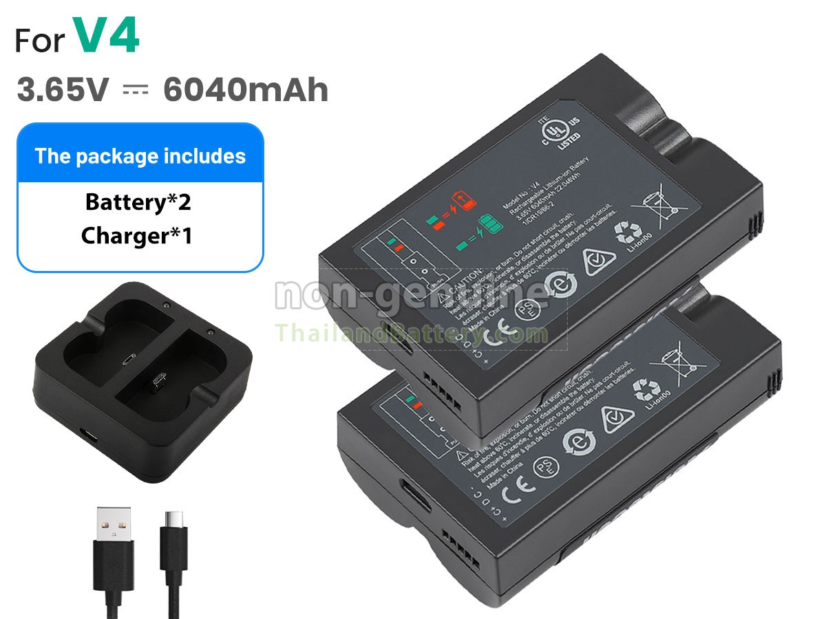 แบตเตอรี่สำหรับ Ring DOORBELL 4 WIRELESS DOORBELL WITH CAMERA