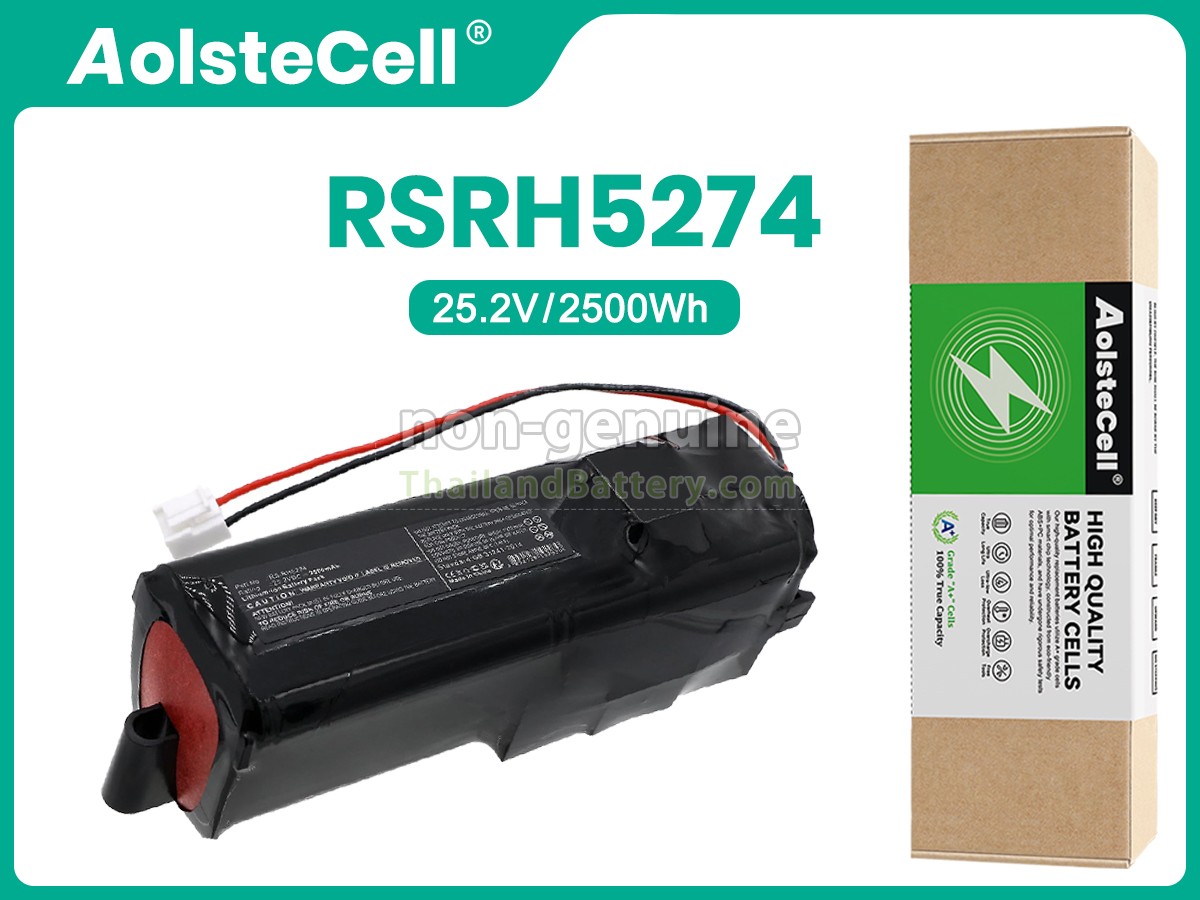 แบตเตอรี่สำหรับ Rowenta RH8876