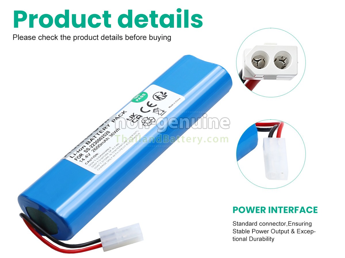 แบตเตอรี่สำหรับ Rowenta SS-2230002529