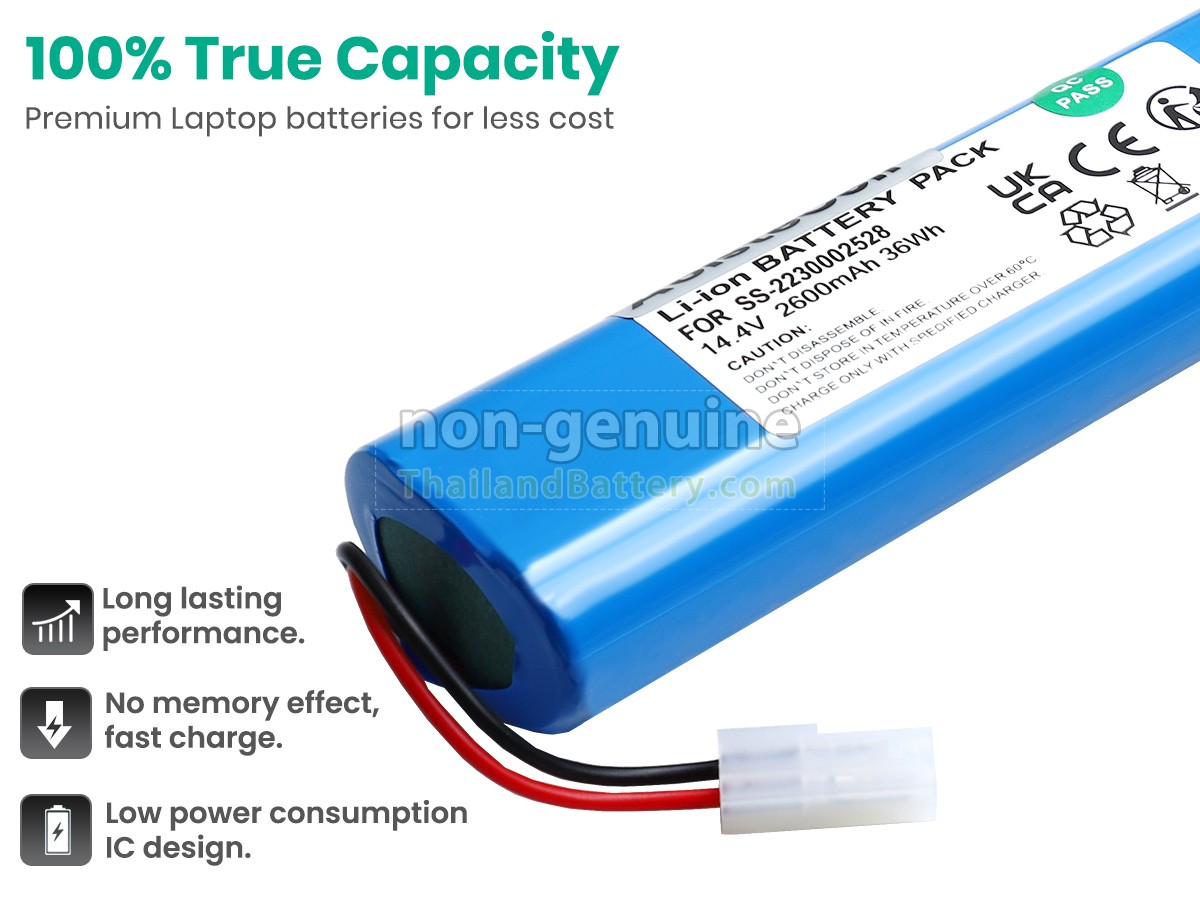 แบตเตอรี่สำหรับ Rowenta SS-2230002529