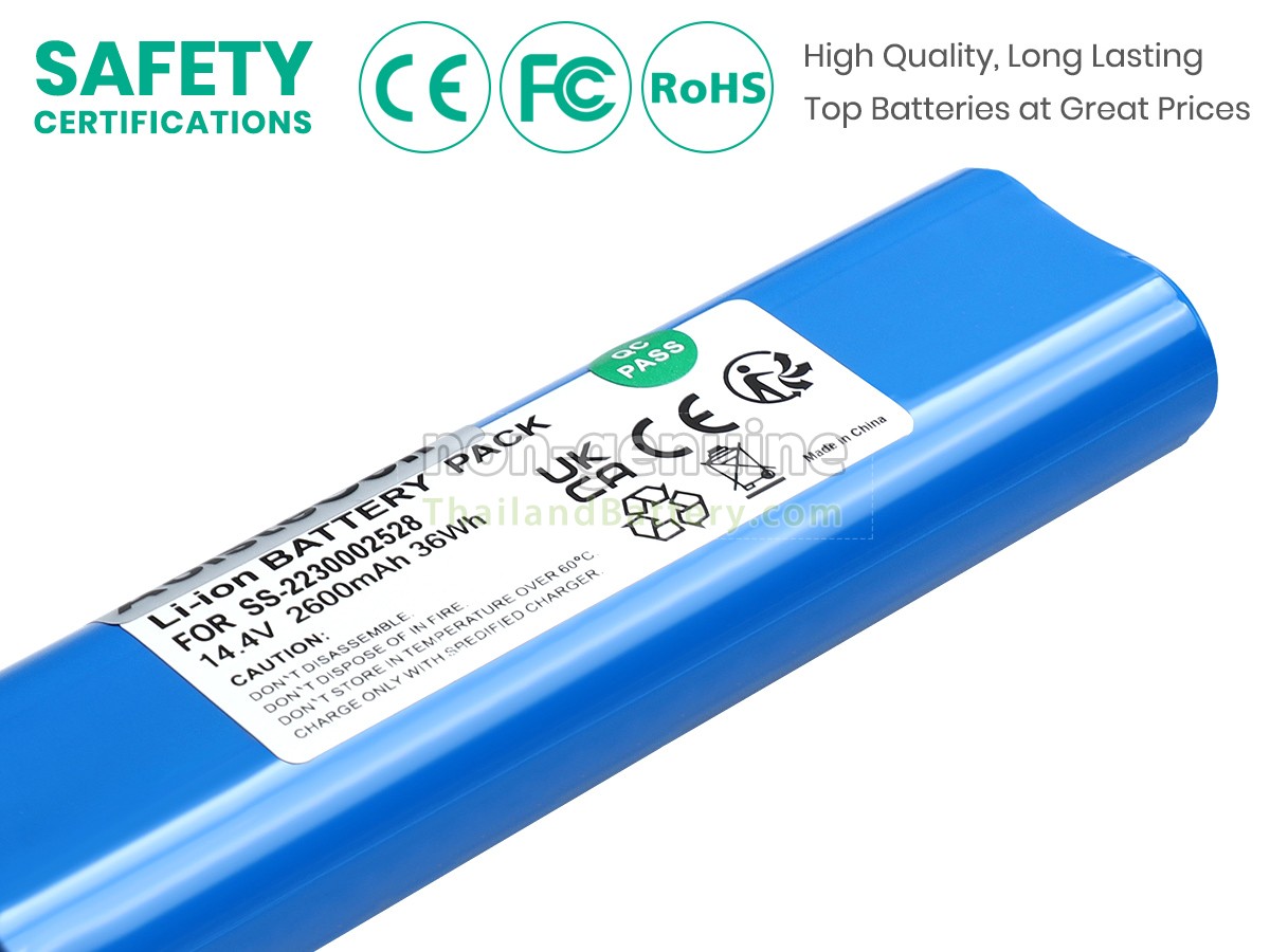 แบตเตอรี่สำหรับ Rowenta SS-2230002529