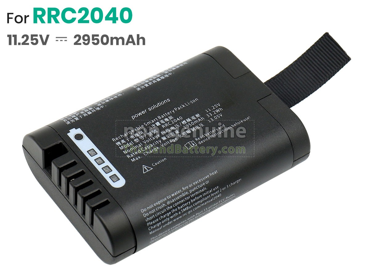 แบตเตอรี่สำหรับ RRC RRC2040