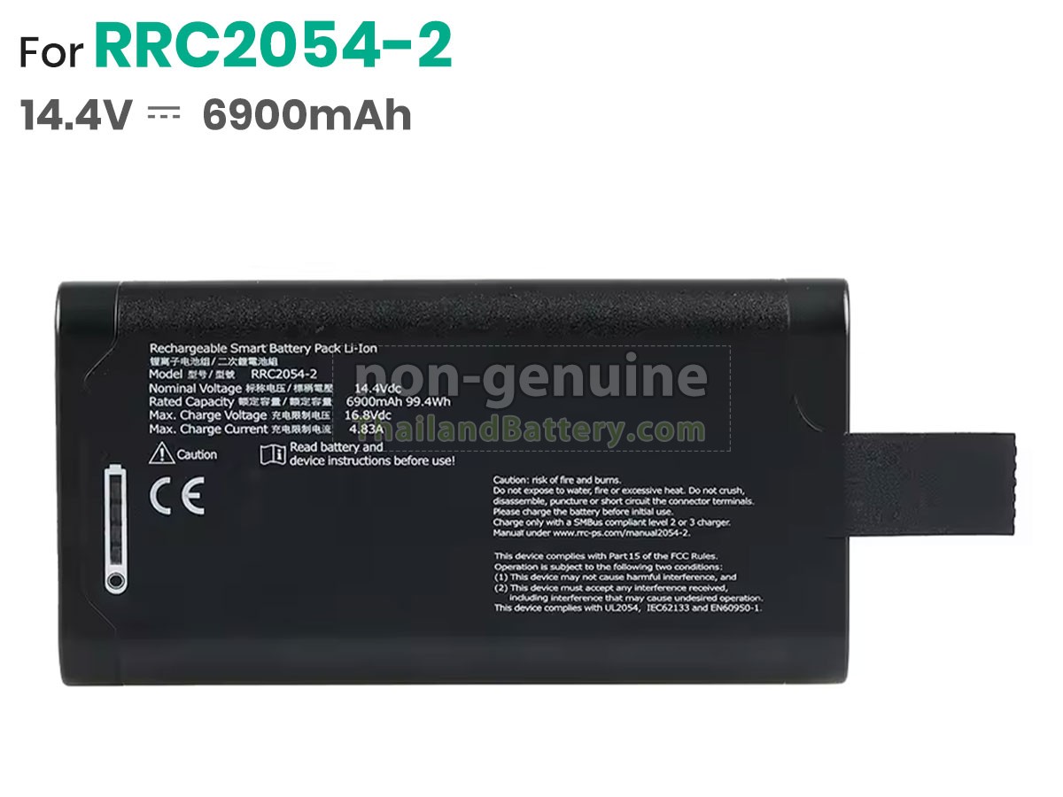 แบตเตอรี่สำหรับ RRC RRC2054-2
