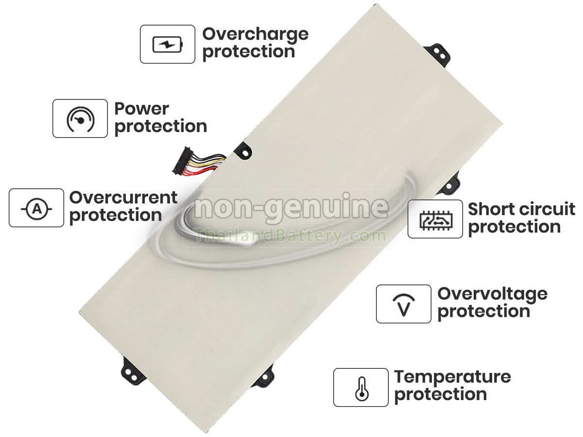 แบตเตอรี่สำหรับ Samsung NOTEBook 7 SPIN 15.6