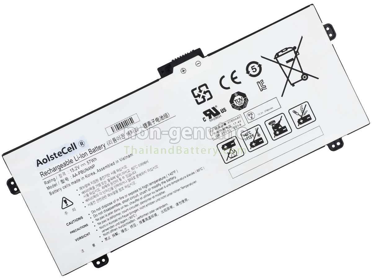 แบตเตอรี่สำหรับ Samsung AA-PBUN4NP