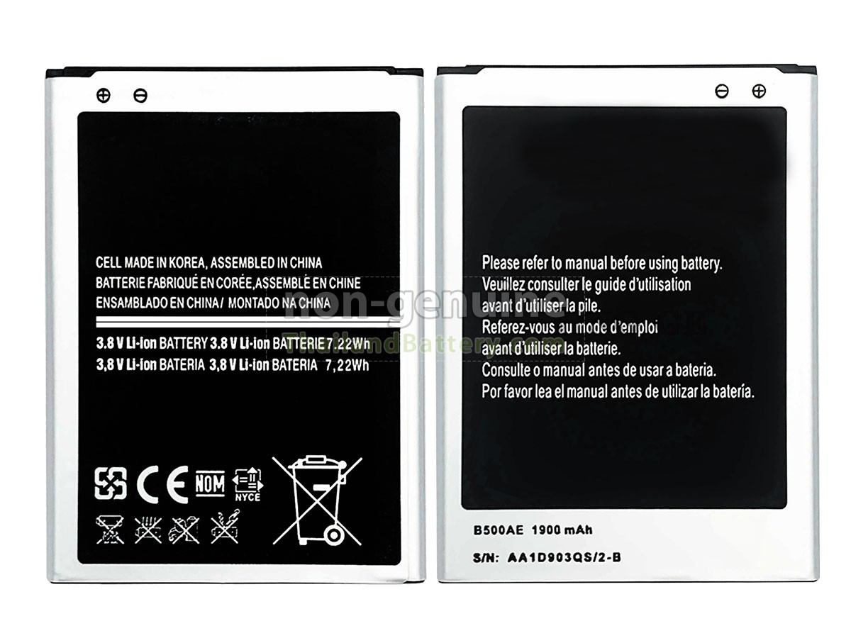 แบตเตอรี่สำหรับ Samsung I9190
