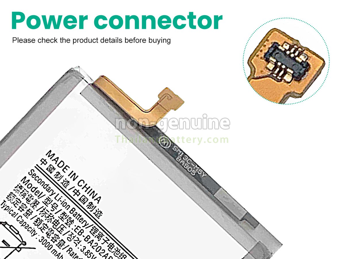 แบตเตอรี่สำหรับ Samsung A10E