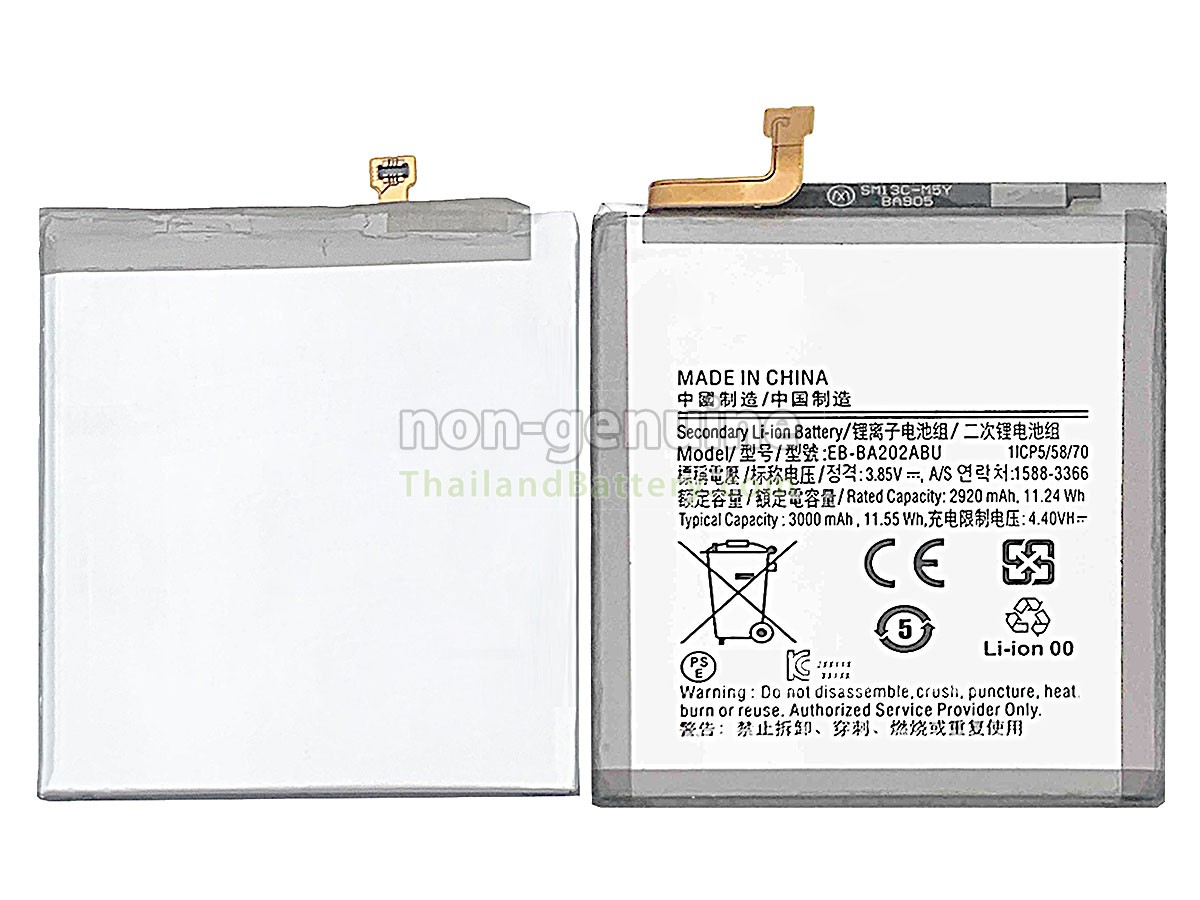 แบตเตอรี่สำหรับ Samsung A10E