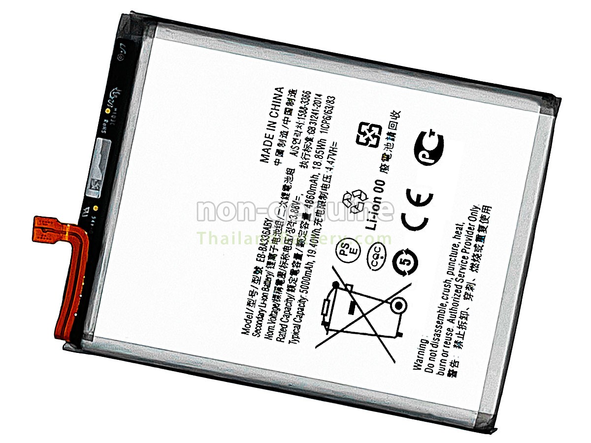 แบตเตอรี่สำหรับ Samsung EB-BA336ABY