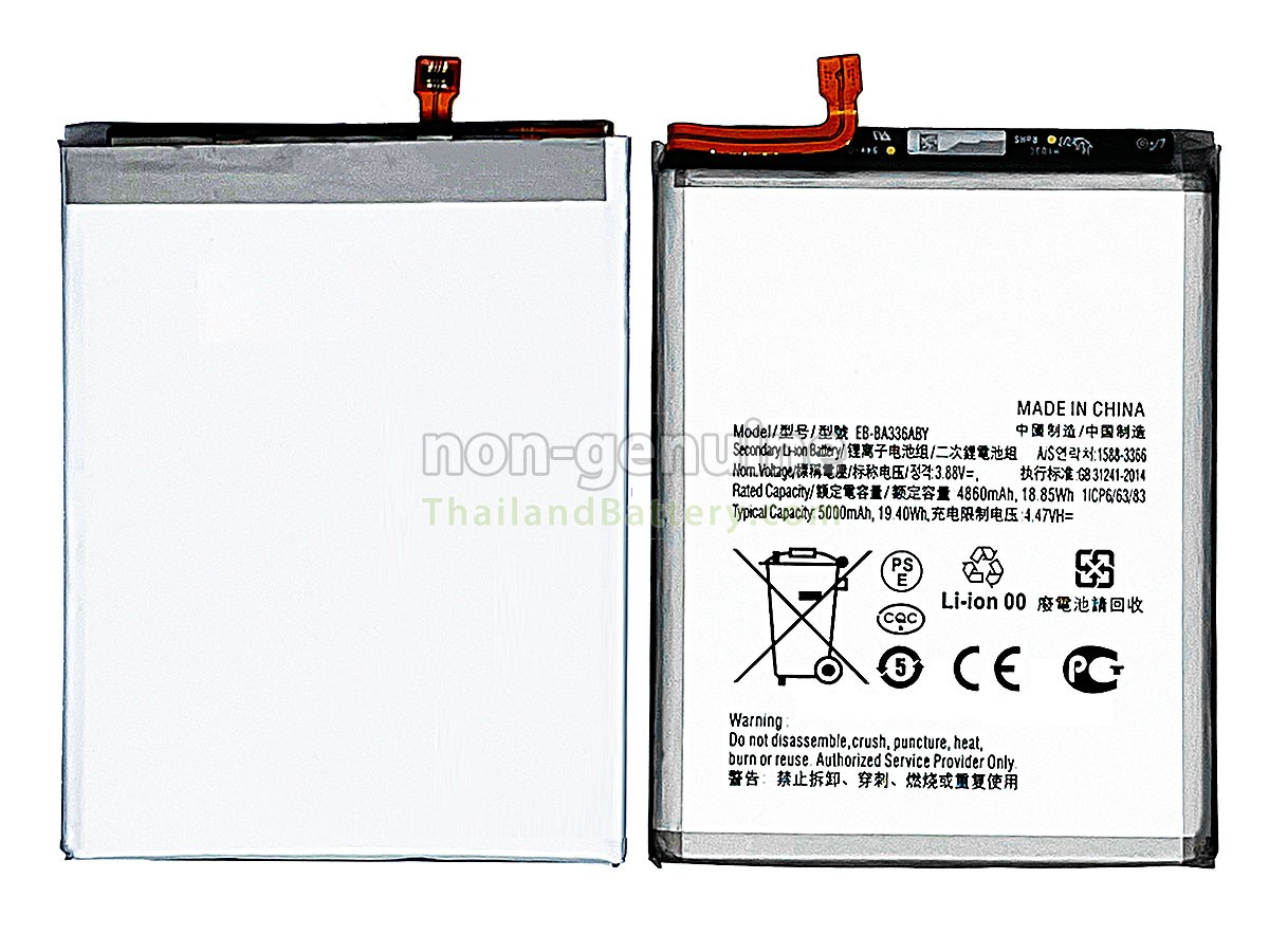 แบตเตอรี่สำหรับ Samsung EB-BA336ABY