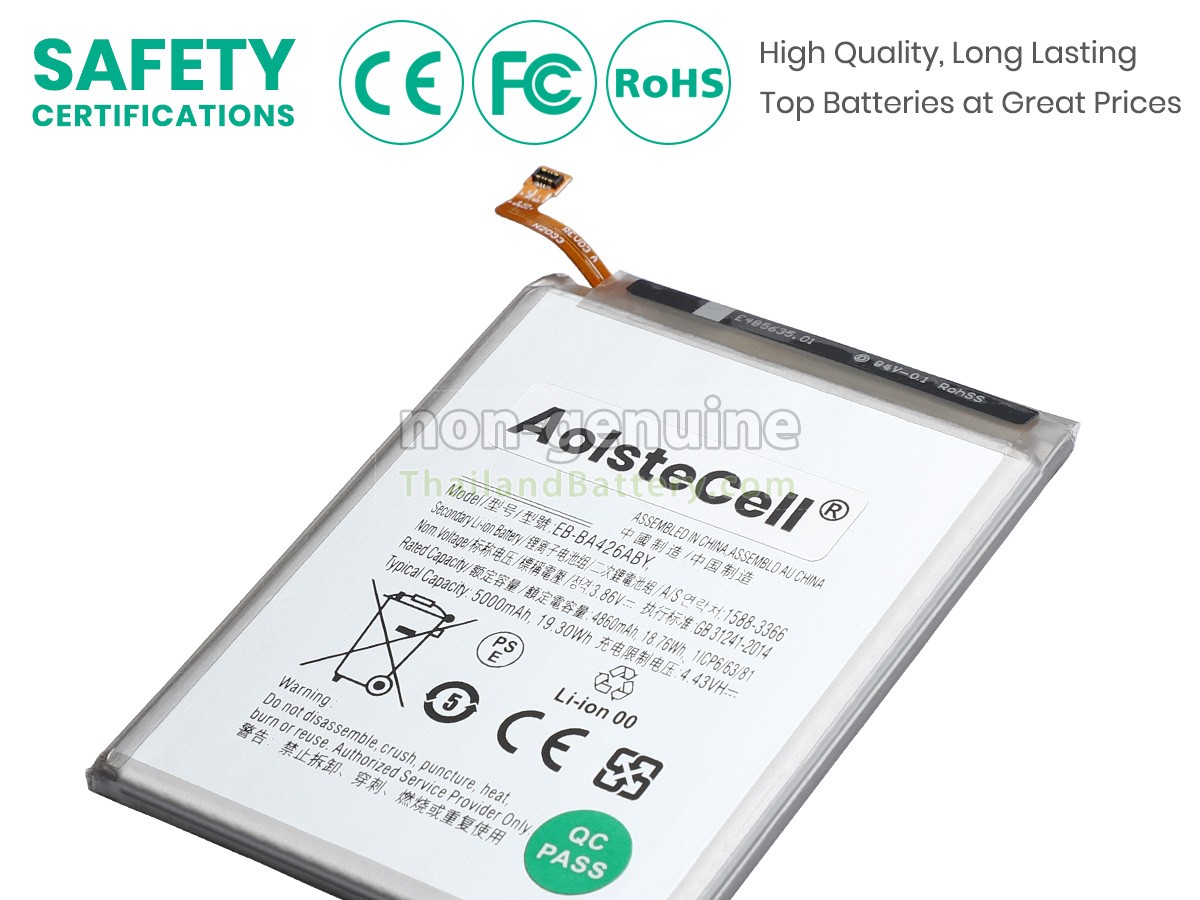 แบตเตอรี่สำหรับ Samsung GALAXY A42 5G