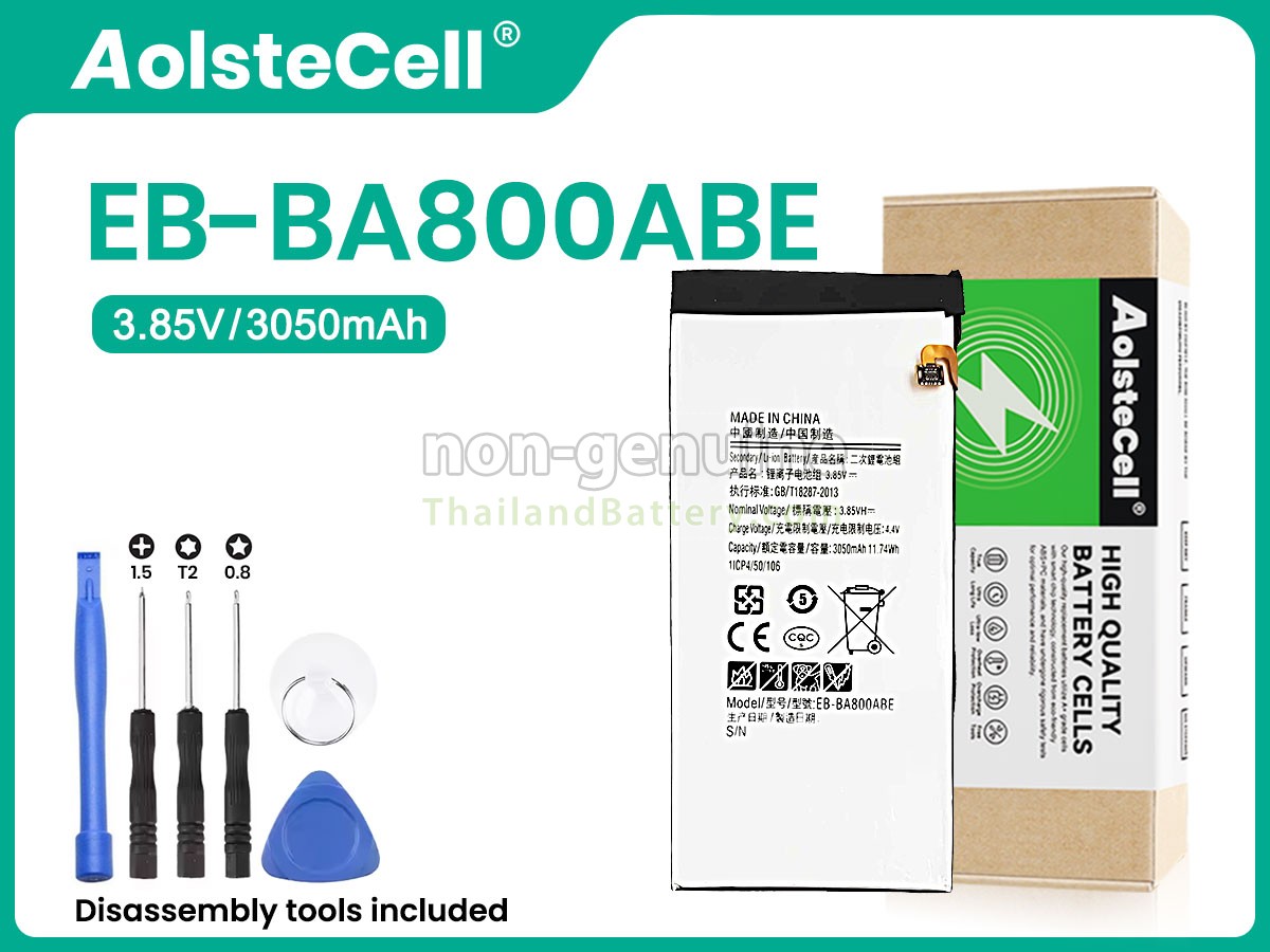 แบตเตอรี่สำหรับ Samsung EB-BA800ABE