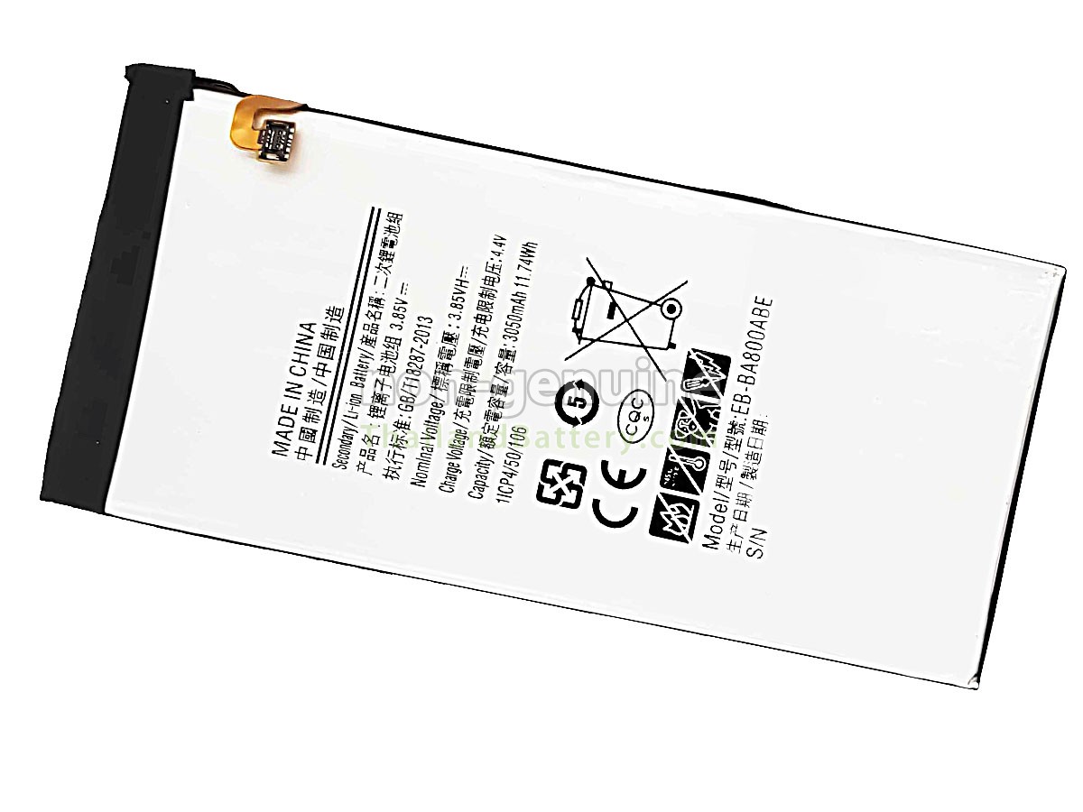 แบตเตอรี่สำหรับ Samsung EB-BA800ABE