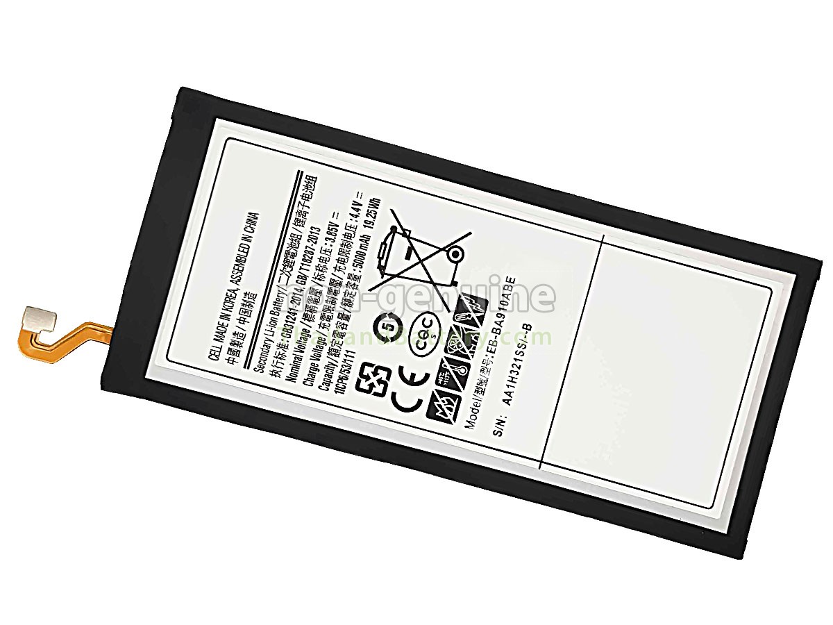 แบตเตอรี่สำหรับ Samsung SM-A910F