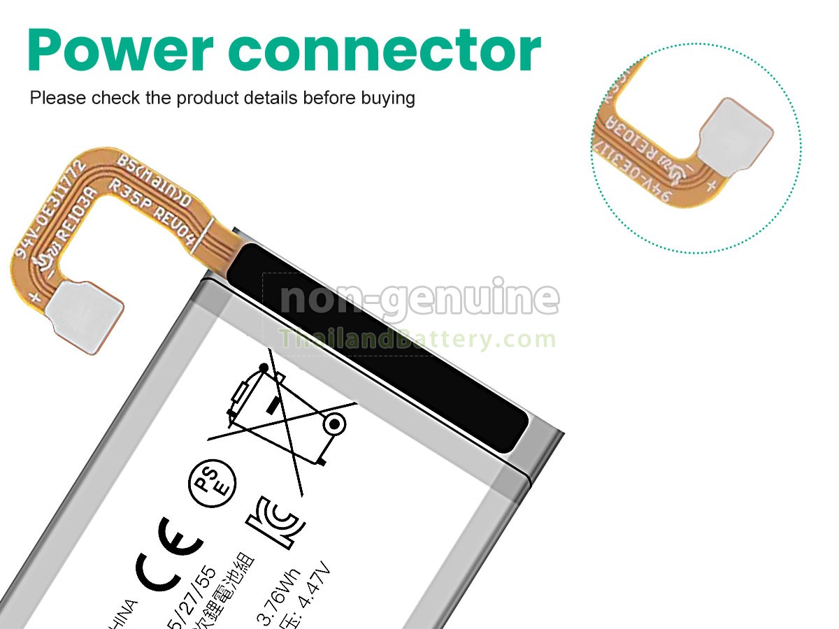 แบตเตอรี่สำหรับ Samsung EB-BF731ABY