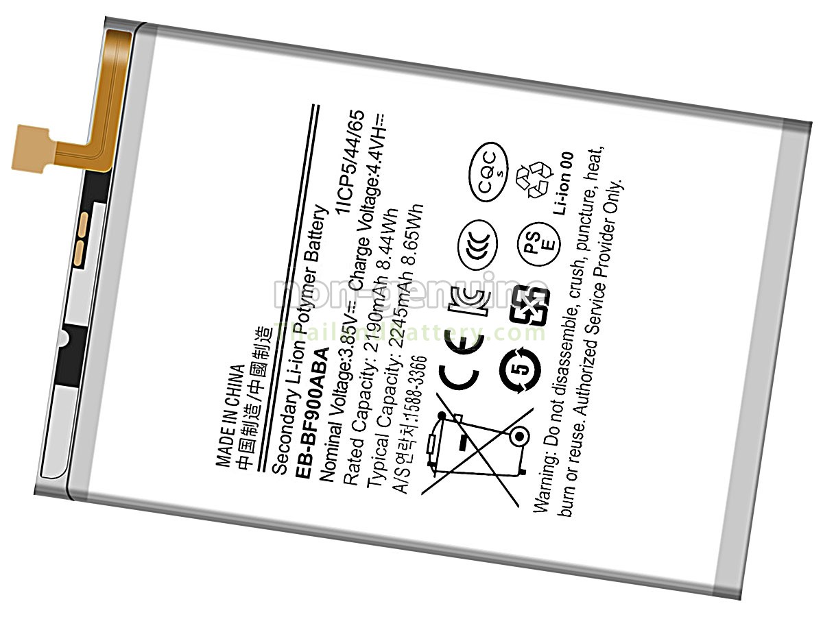 แบตเตอรี่สำหรับ Samsung Z FOLD1