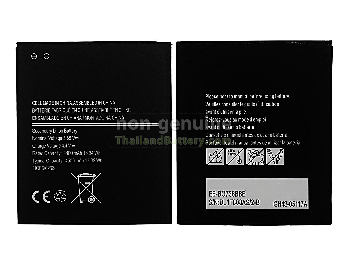 แบตเตอรี่สำหรับ Samsung SM-G736B
