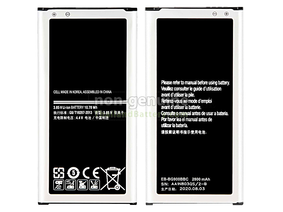 แบตเตอรี่สำหรับ Samsung SM-G900F