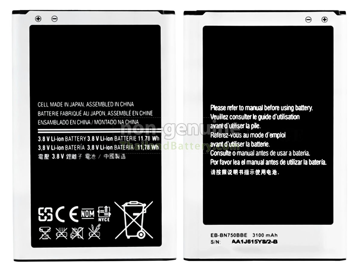 แบตเตอรี่สำหรับ Samsung SM-N750