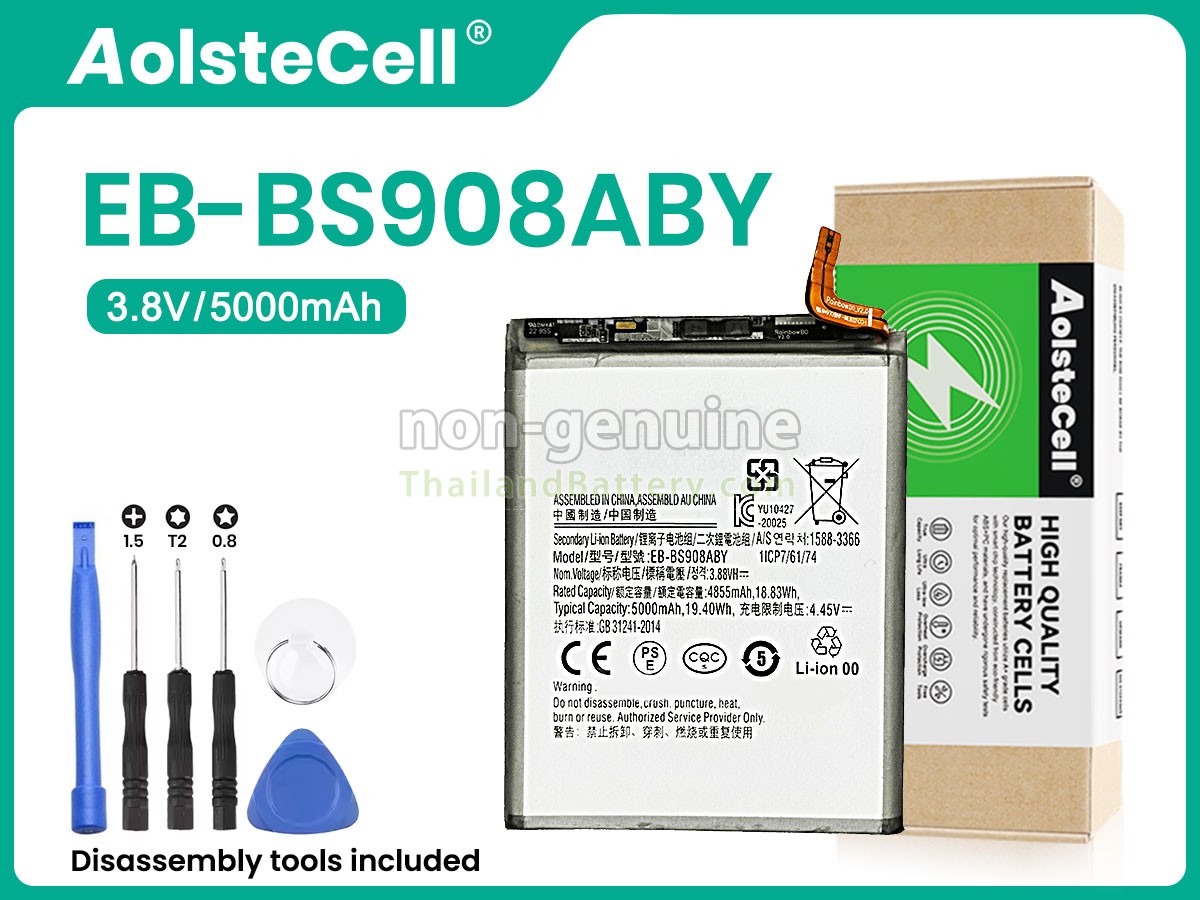 แบตเตอรี่สำหรับ Samsung EB-BS908ABY