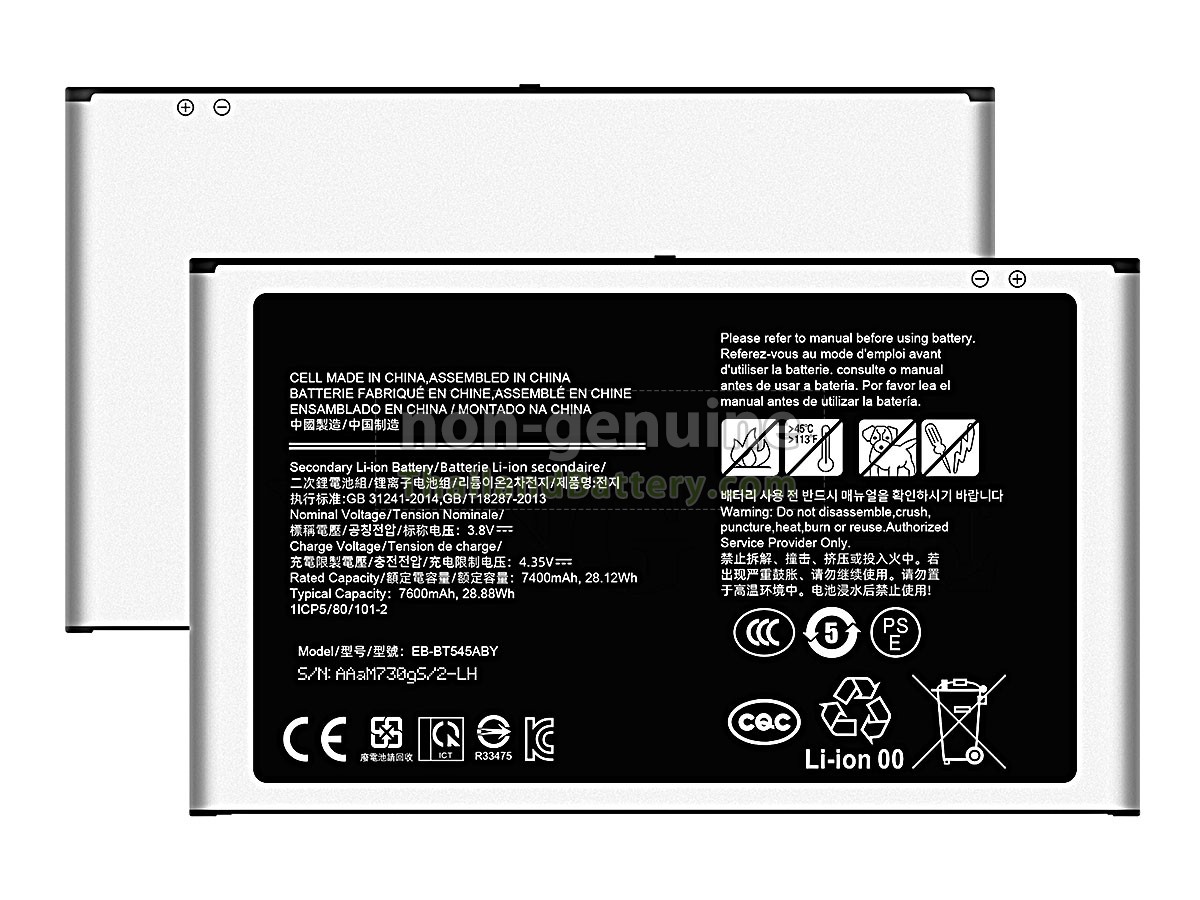 แบตเตอรี่สำหรับ Samsung EB-BT545ABY(101)