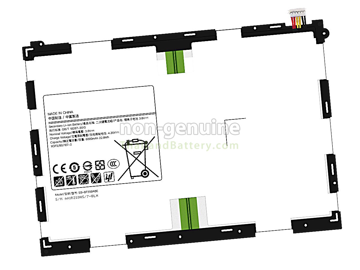 แบตเตอรี่สำหรับ Samsung EB-BT550ABA
