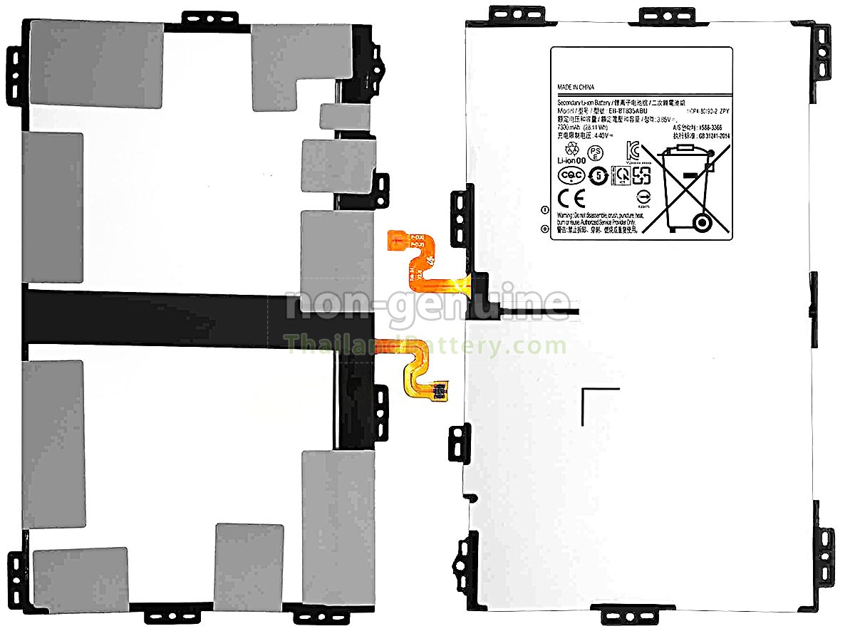 แบตเตอรี่สำหรับ Samsung SM-T830