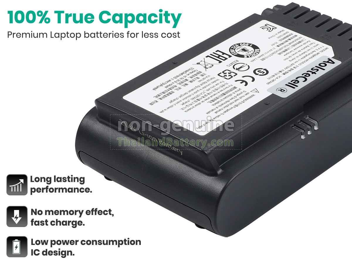 แบตเตอรี่สำหรับ Samsung VS20T7511T5/AA
